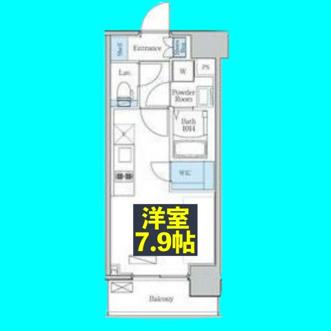 デュオフラッツ鶴舞の間取り