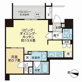 【間取り】 | アトラス品川中延 | 間取図