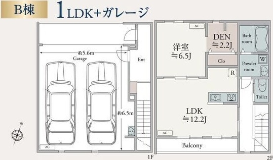 Pacifica ShonanB棟の間取り