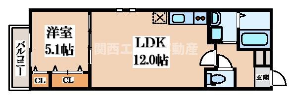 【間取り】 | フジパレス忍ケ丘Ⅲ番館