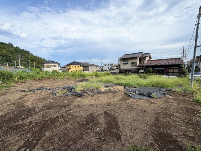 青梅市裏宿町2期の外観|未造成の状態です。完成は12月の予定です。