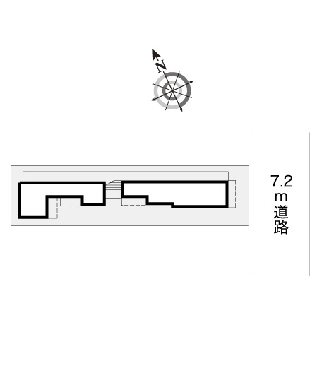 レオパレスM・上石神井の区画図