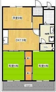 ハイム志ノ島の間取り