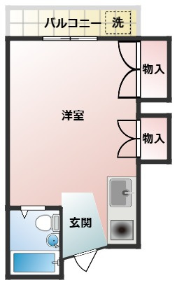 KOSMY岡山の間取り