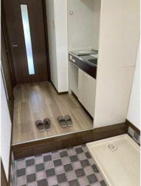 グリーンヒルズ山田15の玄関