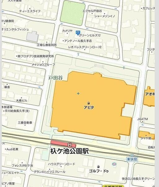 グリーンヒルズ山田15の地図