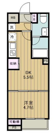 【間取り】 | パークキューブ大森山王
