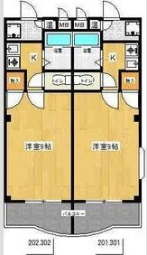 グリーンヒルズ山田12の間取り