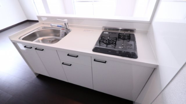 ときわ塩屋レクランのキッチン|写真は別部屋です(^^)