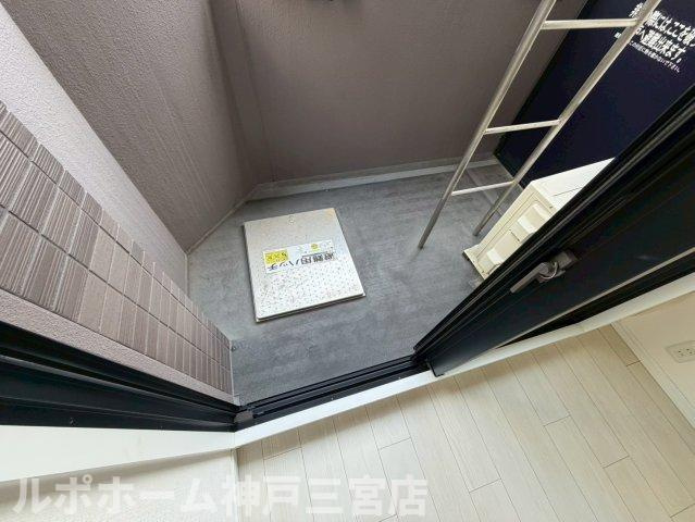 S-RESIDENCE神戸磯上通のバルコニー