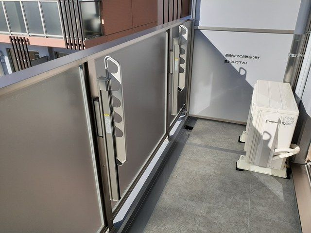ベルフラワー恋ヶ窪のバルコニー