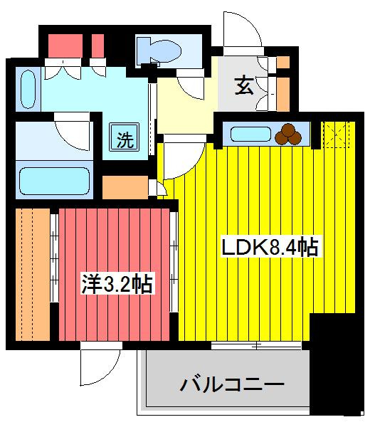 La Douceur巣鴨の間取り