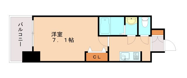 フレシール昭和通の間取り