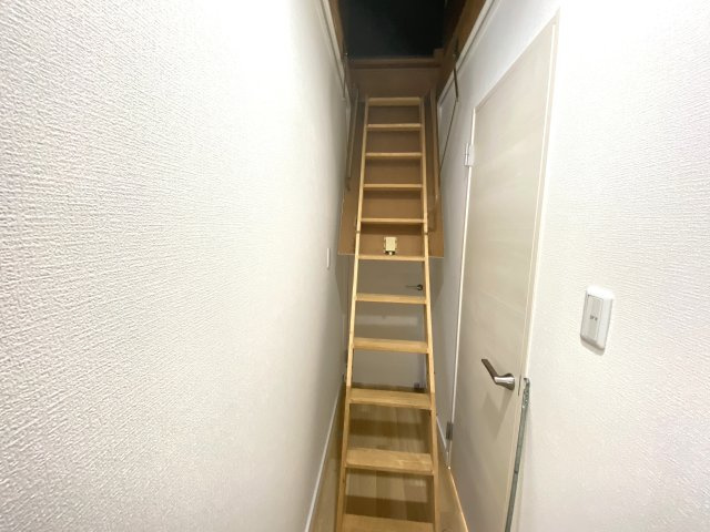 緑区三保町戸建ての収納|小屋裏収納があり、季節の物などの収納に便利です。