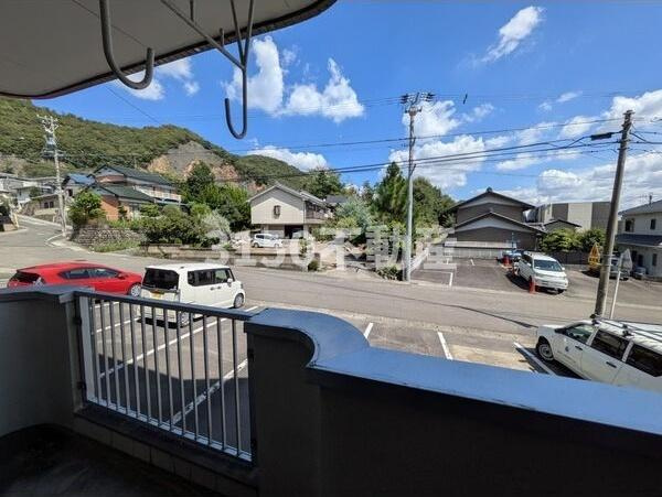 パインリーフ長森本町のバルコニー