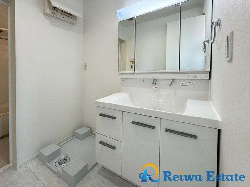 新築戸建　藤沢市辻堂東海岸1丁目の独立洗面台