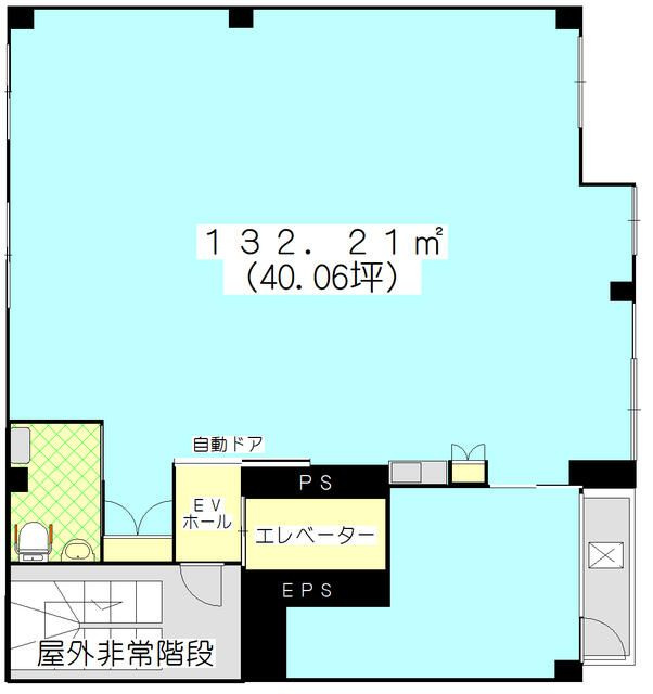 葛飾区亀有３丁目の店舗事務所の間取り
