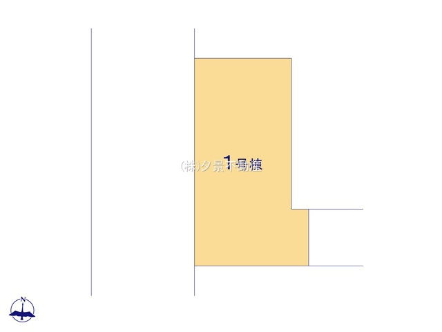 《仲介手数料無料》三鷹市井口５丁目3-8新築一戸建てKEIAI Graceの区画図