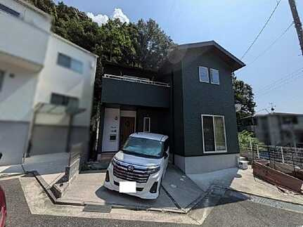 安芸区船越6丁目の前面道路含む現地写真|駐車2台可能◎接道幅約6ｍ！入出庫が楽♪