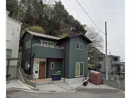安芸区船越6丁目の前面道路含む現地写真