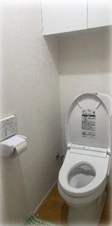川口市大字東本郷の賃貸マンションのトイレ