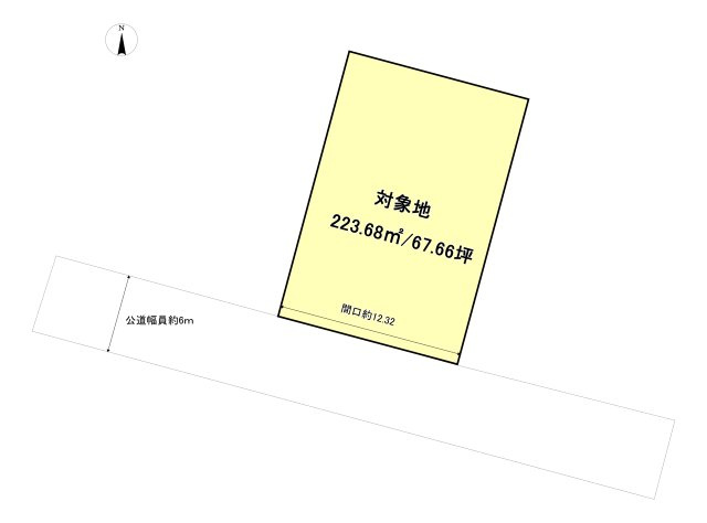 米子市上福原四丁目売土地【建築条件なし】