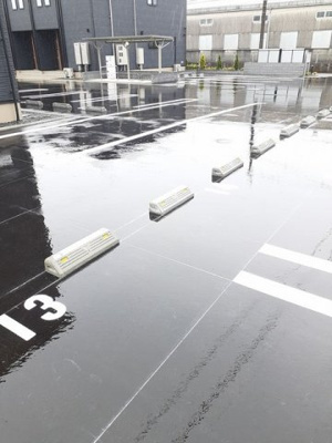 【駐車場】 | フェニーチェ　ミナ　Ⅲ | 駐車場があるので、車を買う予定の方も安心です