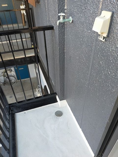 アルファディオ今宿のバルコニー