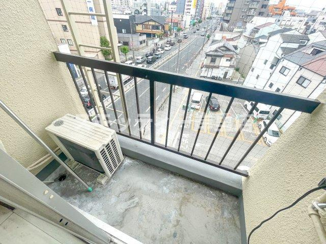 パルミエール岸里のバルコニー