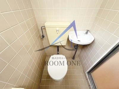 上野アパートメントのトイレ|トイレです。