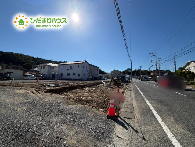 いわき市小島町2丁目第2　新築戸建　2号棟の外観|南向きで日当たり良好(^^♪