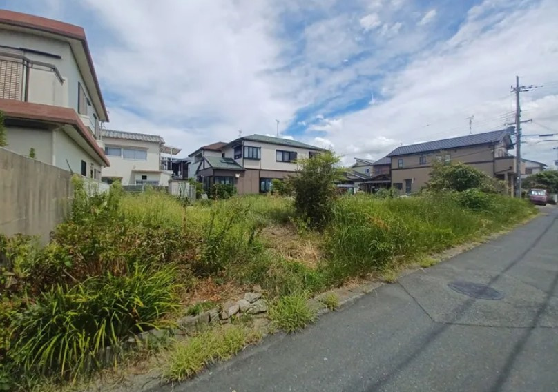 野洲市小南　売土地の外観