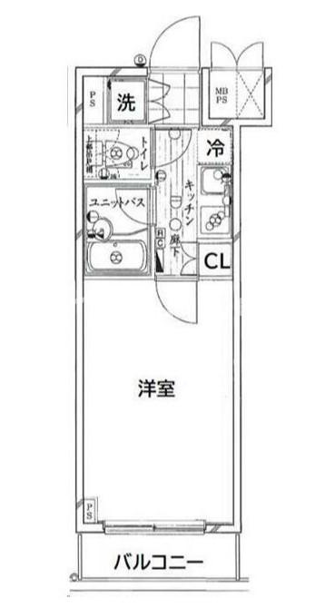 ルーブル小石川弐番館の間取り
