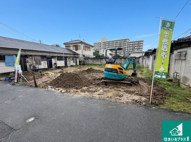 ◆東大阪市若江東町　第1期　新築一戸建ての外観|現在の進捗状況です！順調に作業進行中、完成が待ち遠しいです！詳細の間取り等、お気軽にお問い合わせください！