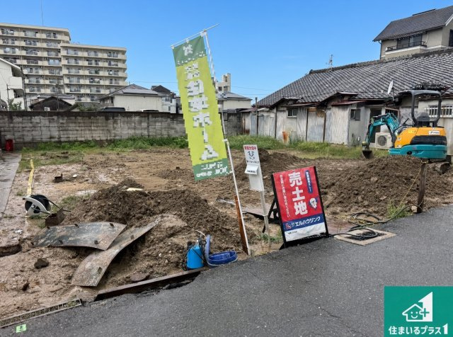 ◆東大阪市若江東町　第1期　新築一戸建ての外観|現在の進捗状況です！順調に作業進行中、完成が待ち遠しいです！詳細の間取り等、お気軽にお問い合わせください！