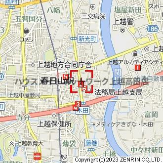 レフィナード Ａの地図|位置図
