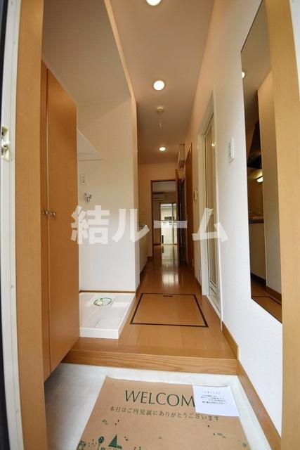 練馬区石神井町１丁目の賃貸マンションの玄関