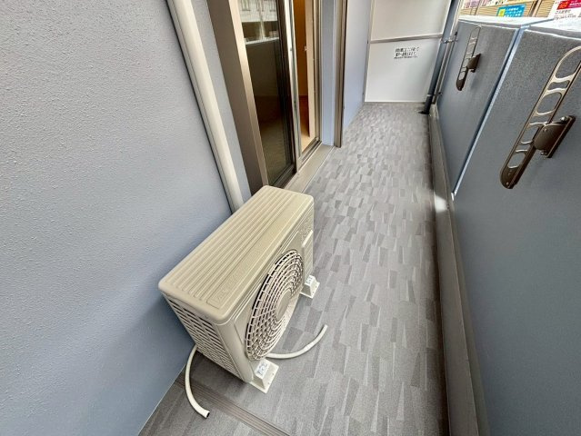 ポレポレ夢前川のバルコニー