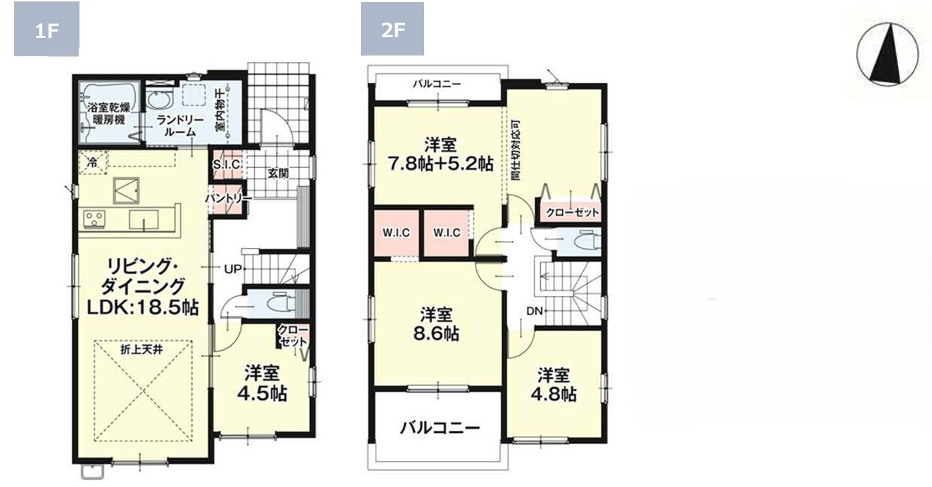 古賀市今の庄4期の間取り