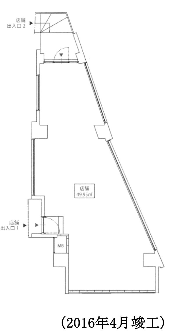 渋谷区恵比寿３丁目の店舗事務所