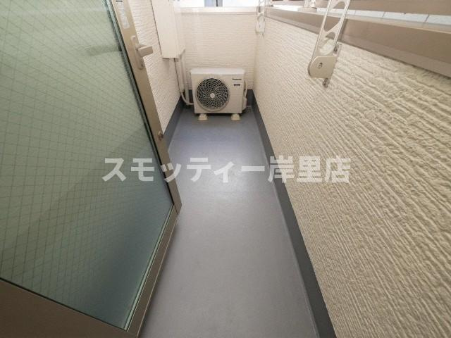 フジパレス遠里小野V番館のバルコニー