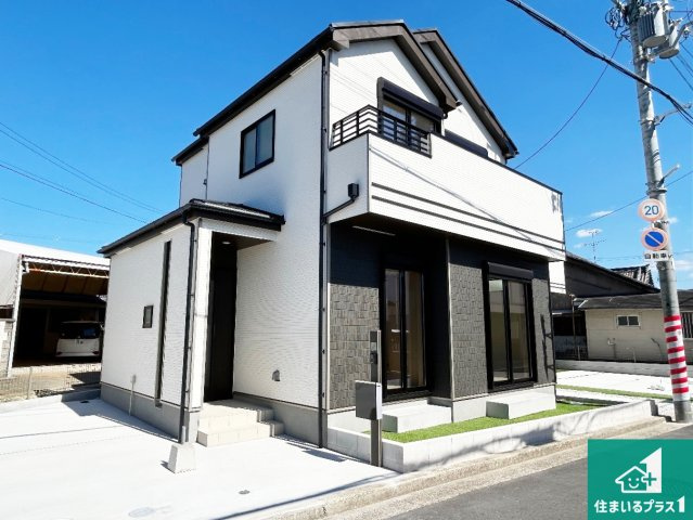 24(土)25(日)現地説明会！◆泉北郡忠岡町忠岡南　新築一戸建ての外観|安心の10年保証！外観を美しく保ち、雨水で汚れを落とします！気になることがありましたら、お気軽にお問い合わせください！