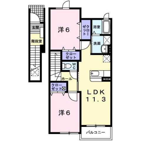【間取り】 | シャテーニュ