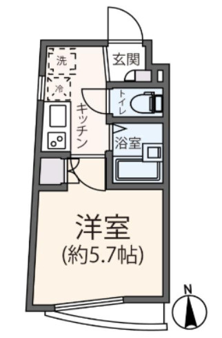 ソル・レヴェンテ豪徳寺の間取り