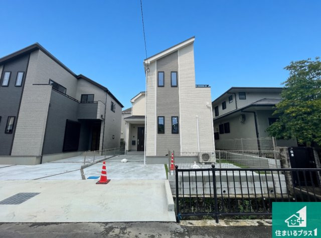 ■三島郡島本町広瀬　新築一戸建ての外観|お客様に長く安心して住んでいだだける事にこだわった家づくり！住んでからのアフターサービスにもしっかりと取り組んでいます！