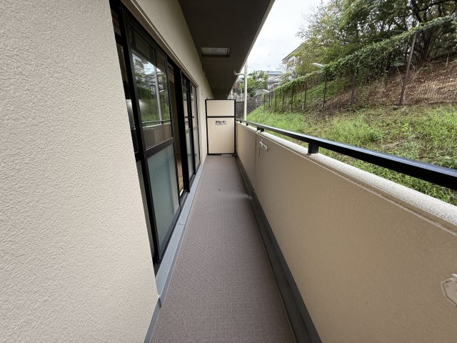 ルミエール西緑丘のバルコニー