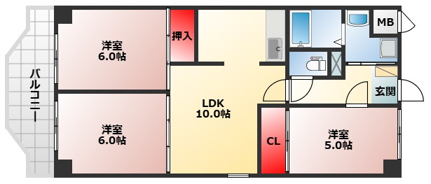 【間取り】 | AKI RESIDENCE