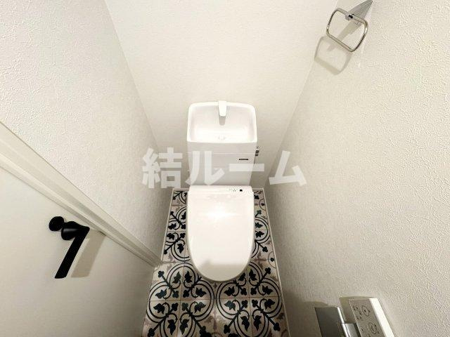 板橋区成増４丁目のアパートのトイレ|別号室参考写真