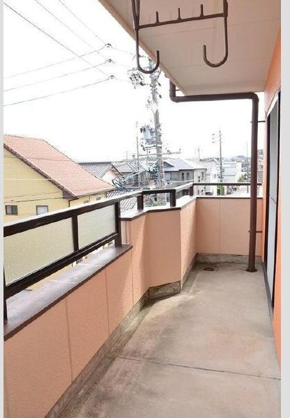 イーストパレスのバルコニー