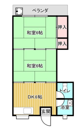 武産会館の間取り